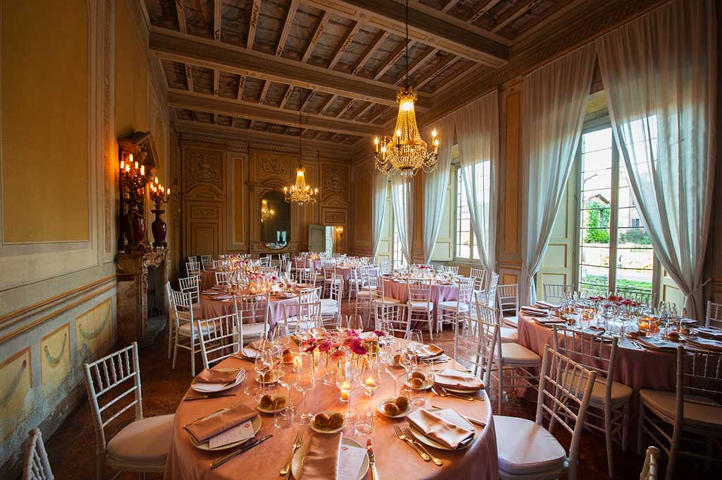 Matrimonio a tavola Villa Gaia Gandini