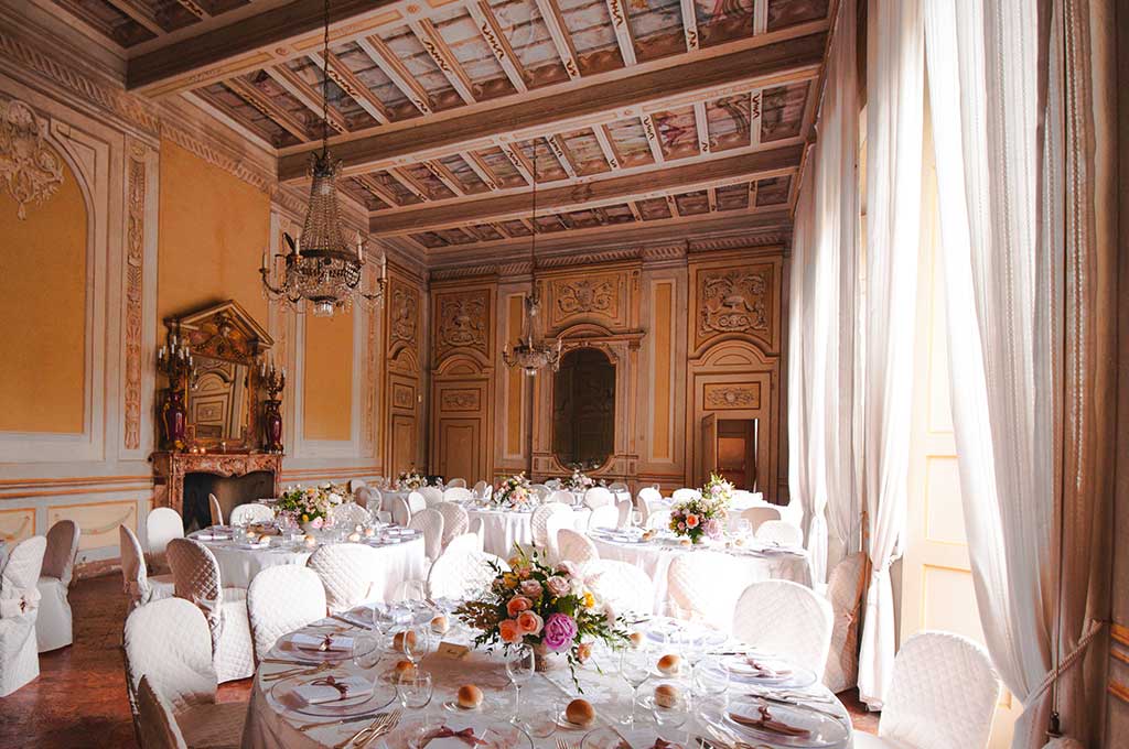 Matrimonio a tavola Villa Gaia Gandini