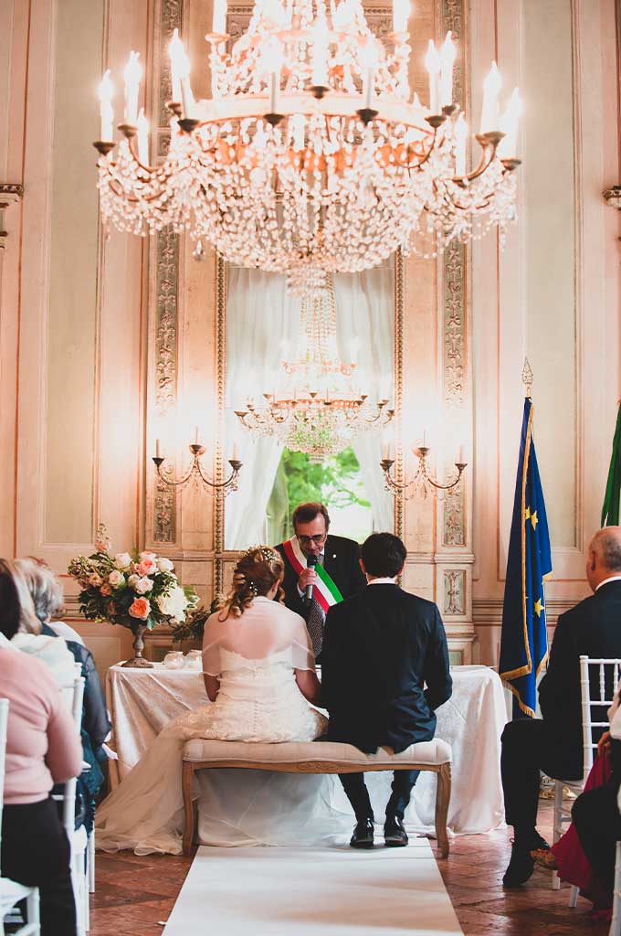 Matrimonio civile interno Villa Gaia Gandini